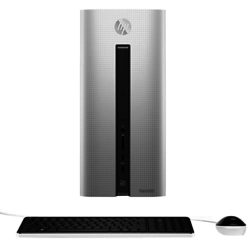 HP Pavilion 550-186na Desktop PC, AMD A8, 8GB RAM, 1TB, Natural Silver Natural Silver